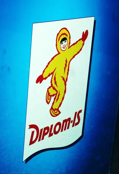 Diplom Logo Background Close — Stock Photo, Image