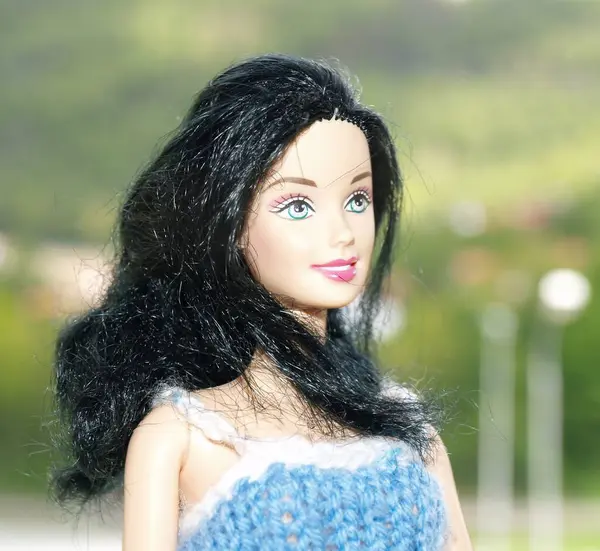 Barbie Isolato Sfondo Bianco — Foto Stock