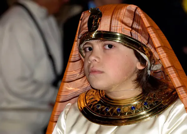 Widok Chłopca Faraona — Zdjęcie stockowe