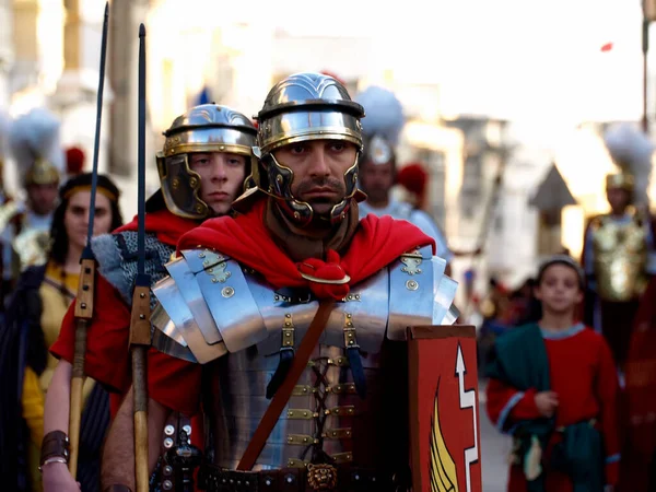 View Roman Legionnaire — Stock Photo, Image