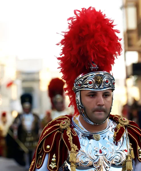 Centurion Romain Acteurs Costumes Authentiques — Photo