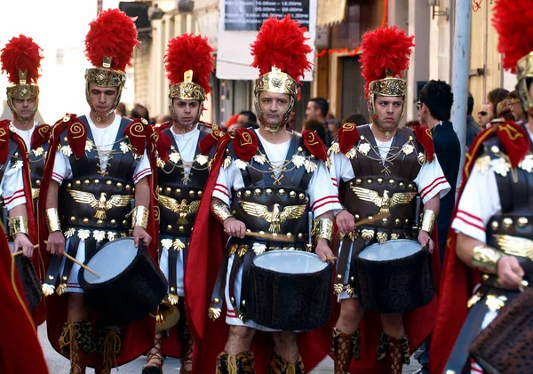 ローマ大隊の様子 — ストック写真