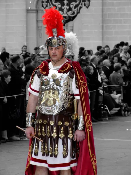 Centurión Romano Actores Con Trajes Auténticos —  Fotos de Stock