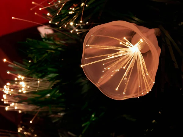 Kerstboom Mooie Feestelijke Kerstkaart — Stockfoto