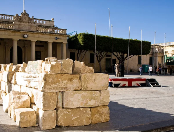 Reenactment Scenes Streets Malta Wwii — Stock Photo, Image