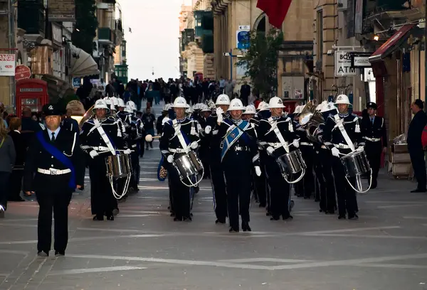 View Police Band Parade — Stock Photo, Image