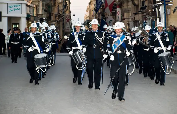 View Police Band Parade — Stock Photo, Image