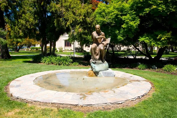 Santa Clara University Ett Privat Sampedagogiskt Jesuitanknutet Universitet Beläget Santa — Stockfoto
