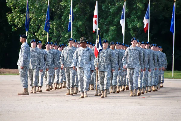 Army Basic Training Graduation Benning — Stock Photo, Image