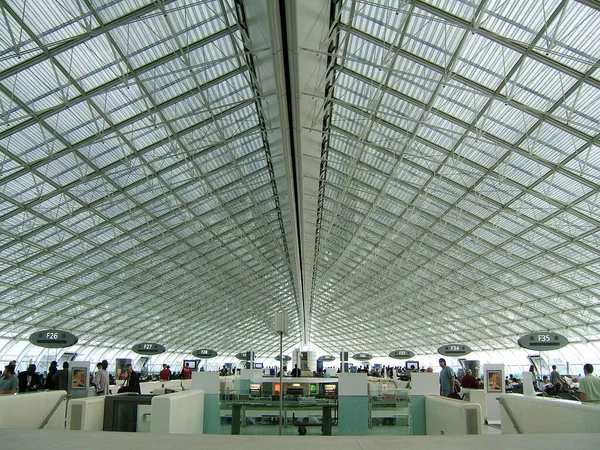 Interior Modern Airport — Stock Photo, Image