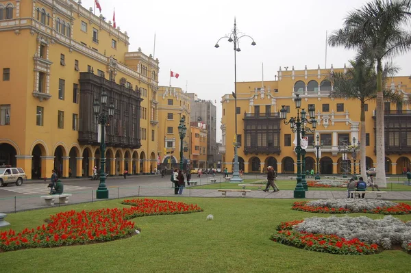 Centro Cidade Lima Peru — Fotografia de Stock