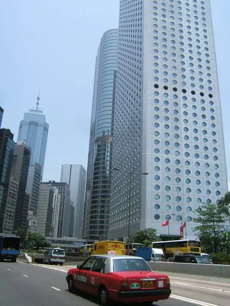 Život Městě Hongkong — Stock fotografie