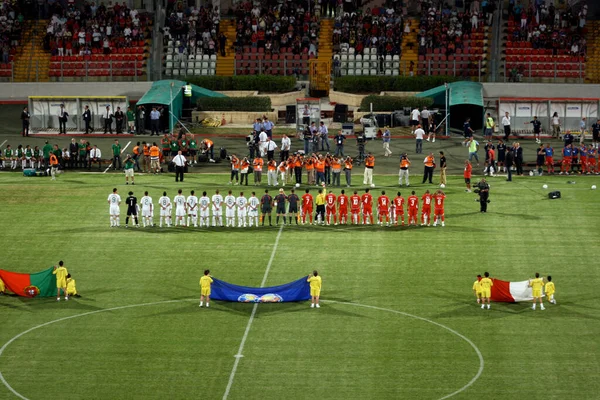 Portugália Málta Fifa Világkupa Selejtező Dél Afrika 2010 — Stock Fotó