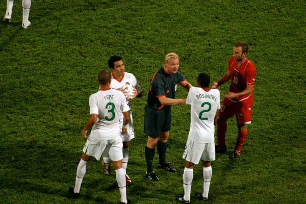 Portugal Contra Malta Clasificador Mundial Fútbol Sudáfrica 2010 —  Fotos de Stock