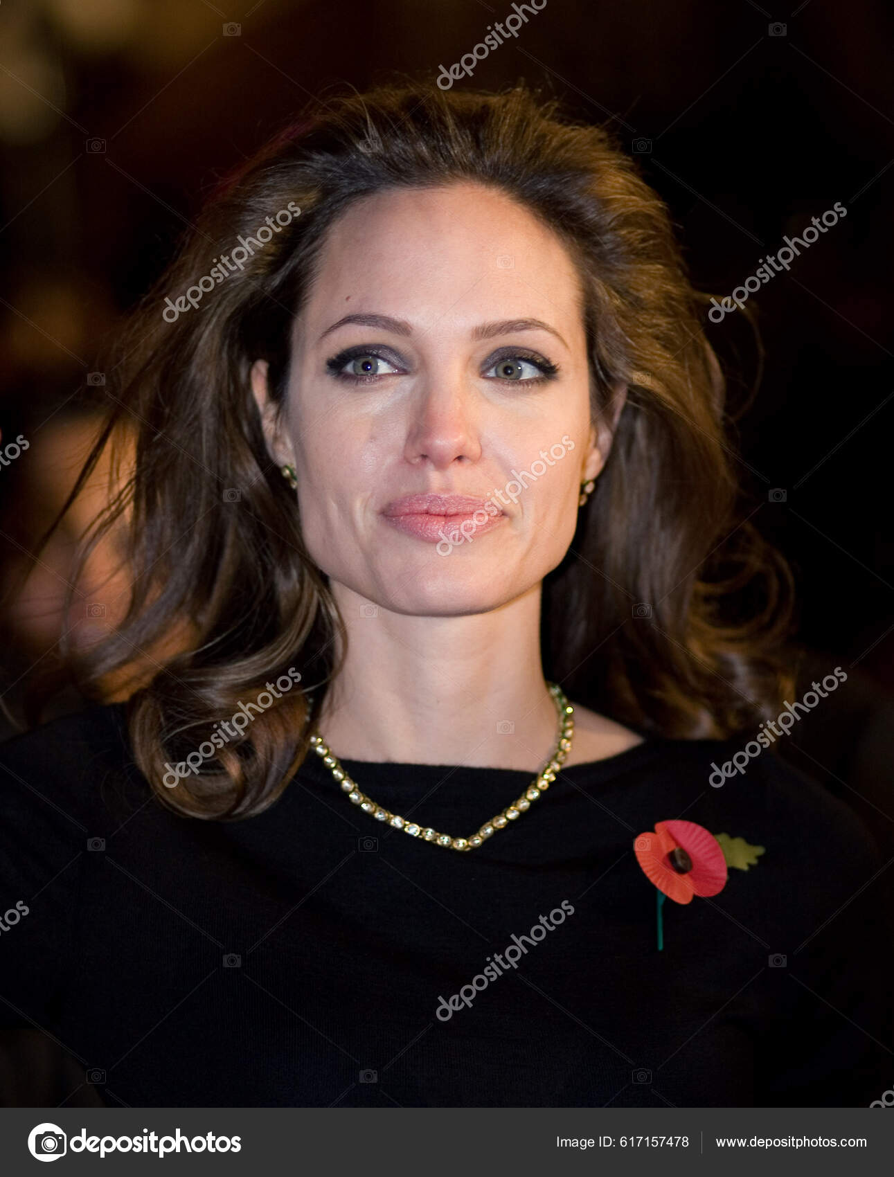 Angelina Jolie Famous Actress Stock Editorial Photo © Yayimages 617157478