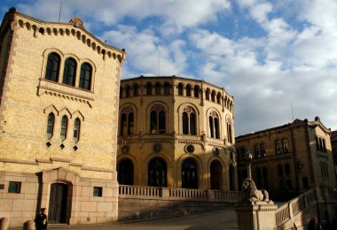Norveç Parlamentosu Stortinget Oslo, Norveç
