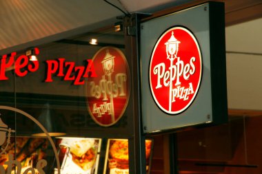 Peppes Pizza tabelası Oslo 'da