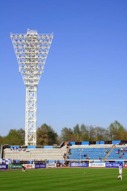 stadyum. bir futbol sahası. şampiyonluk