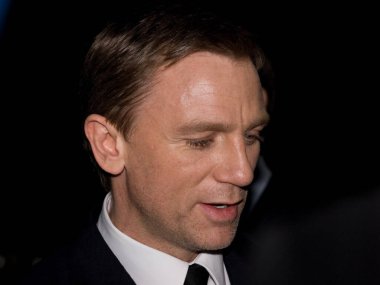 Daniel Craig 27 Kasım 2007 'de Londra, İngiltere' de Odeon Leicester Meydanı 'nda 