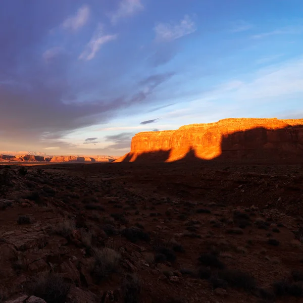 View Monument Valley Mesas — Stock Photo, Image