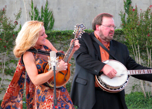 Rhonda Vincent and Kenny Ingram in Frisco, Texas