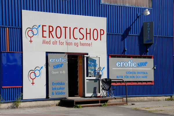 Tienda Erótica Lugar Viaje Fondo — Foto de Stock