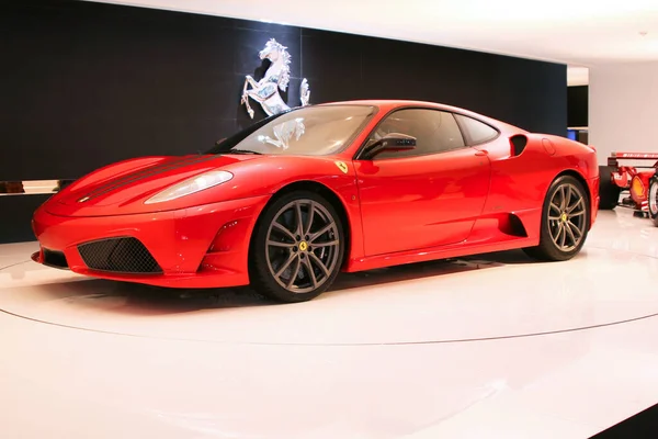 Ferrari Σχετικά Διεθνή Έκθεση Αυτοκινήτων — Φωτογραφία Αρχείου