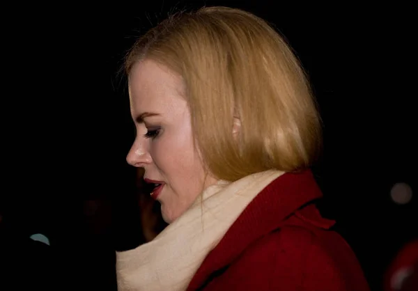Londres Novembro Nicole Kidman Participa Estreia Mundial Golden Compass Odeon — Fotografia de Stock