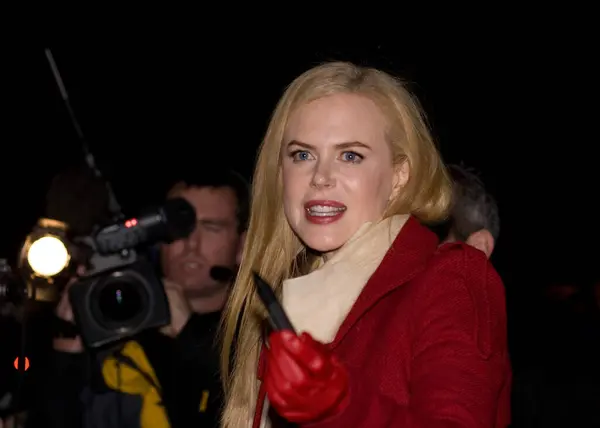 London November Nicole Kidman Attends World Premiere Golden Compass Odeon — Stock Photo, Image