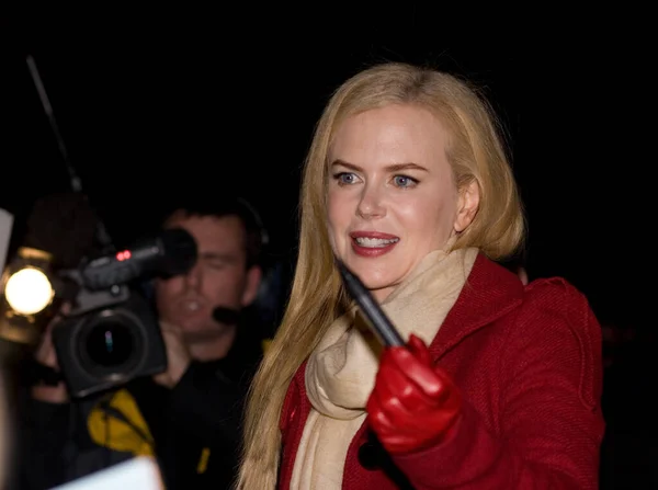 London November Nicole Kidman Attends World Premiere Golden Compass Odeon — Stock Photo, Image