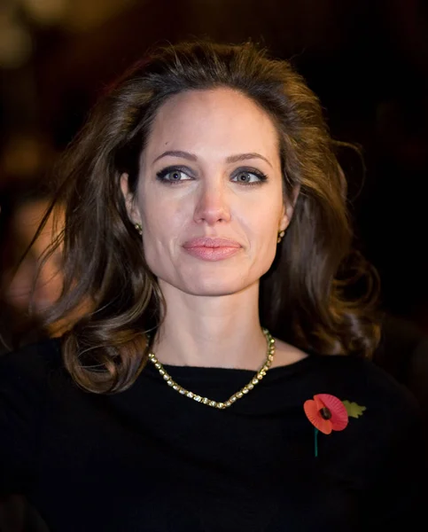 Angelina Jolie Famosa Attrice — Foto Stock