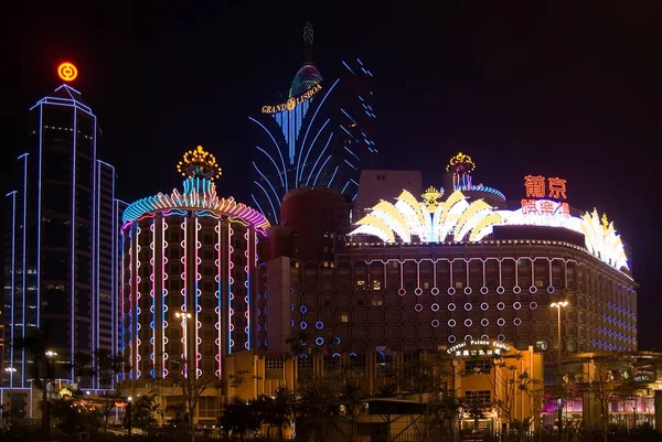 Casino Lisboa in Macau, travel place on background