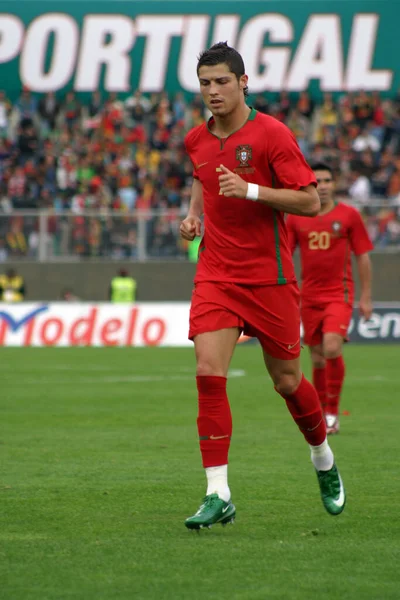 Juego Fútbol Portugal Euro 2008 —  Fotos de Stock