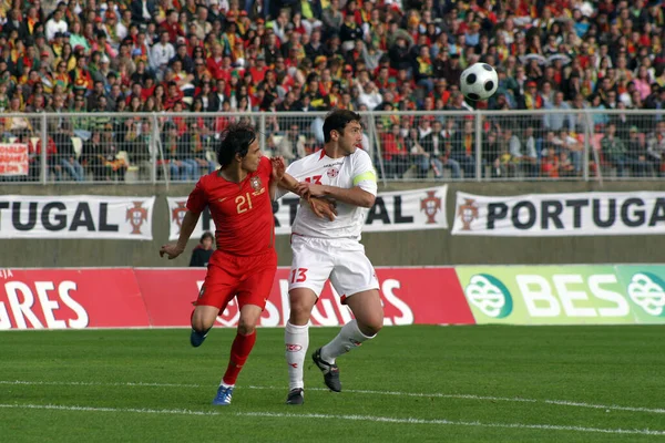 Fotbollsmatch Portugal Euro 2008 — Stockfoto