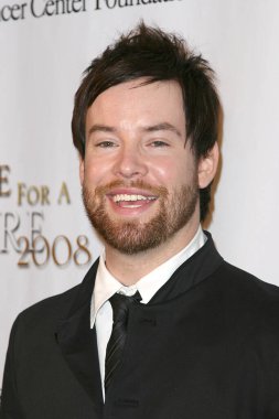 American Idol galibi David Cook, 21 Haziran 2008 'de Beverly Hills, Kaliforniya' da bulunan Entertainment Fox Broadcasting Company Başkanı Kevin Reilly onuruna UCLA Jonsson Center Foundation 'ın 