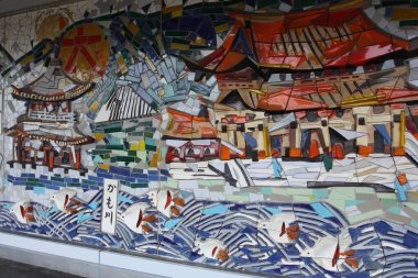 Kyoto 'da tren rayları