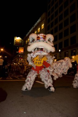 Çin yeni yılı parade