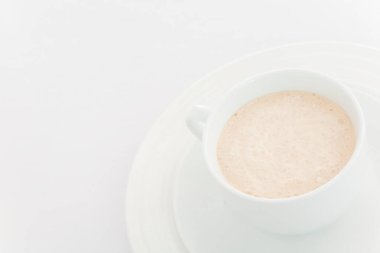 Kahve fincanı yakın çekim görüntüsü