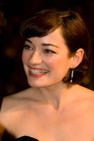 Laura Michelle Kelly Arrival European Premiere Sweeney Todd Odeon Leicester — Stock Photo, Image