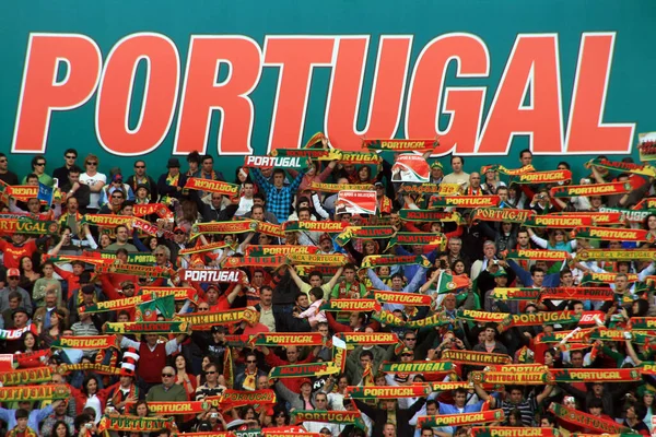 Футбольна Гра Португалія Євро 2008 — стокове фото