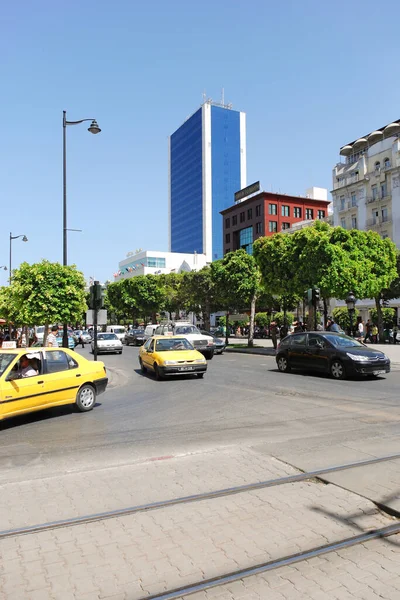 阳光灿烂的突尼斯市 — 图库照片