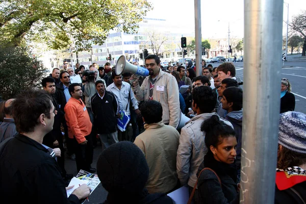 Foto Día Manifestación Contra Racismo Australia —  Fotos de Stock