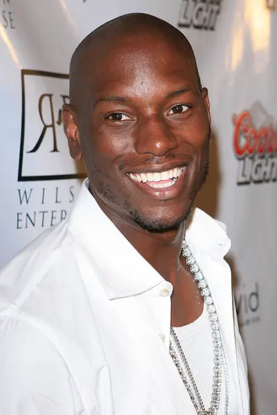 Beverly Hills June Tyrese Arrives Second Annual Interscope Geffen Records — Stock Photo, Image