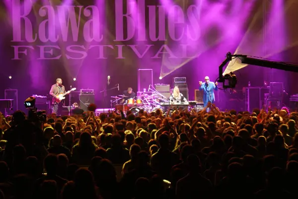 Rawa Blues Festivali - En büyük blues festivali kapalı mekanda. Uluslararası Blues festivalinin 29 'uncu baskısı. 10 Ekim 2009, Katowice, Polonya. Festivalin yıldızları: Eden Brent, Rod Piazza ve The Mighty Flyers, Eric Sardinas, Shakin Dudi
