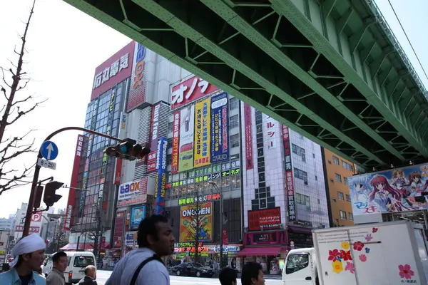 Zona Akihabara Tokyo Giappone — Foto Stock