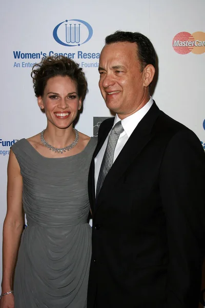 Hilary Swank Tom Hanks Saks Fifth Avenue Unforgettable Evening — Stock Photo, Image
