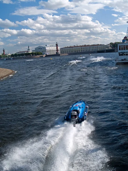 Campeonato Mundial Motor Boat — Fotografia de Stock