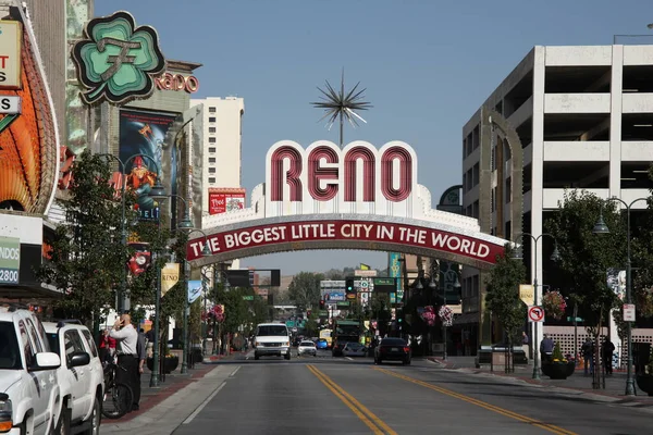 Reno Arch Travel Place Background — Stock Photo, Image
