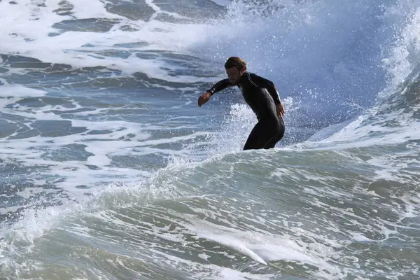 Surfer Surfboard Summer Leisure Activity — Stock Photo, Image
