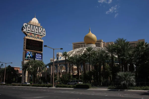 Las Vegas Sahara Hotel — Stockfoto
